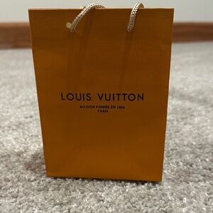 Louis Vuitton Tangerine gift Bag
